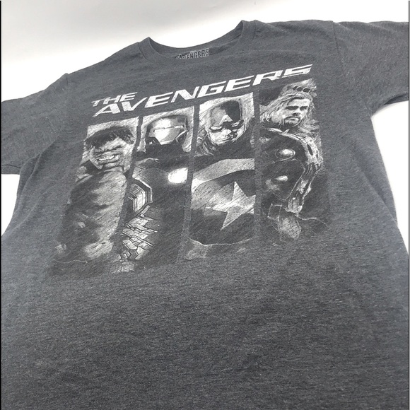 Avengers Gray Graphic Tee - Picture 7 of 11